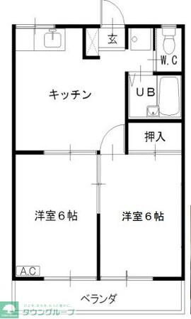 エステートピアみしまやIIIの物件間取画像